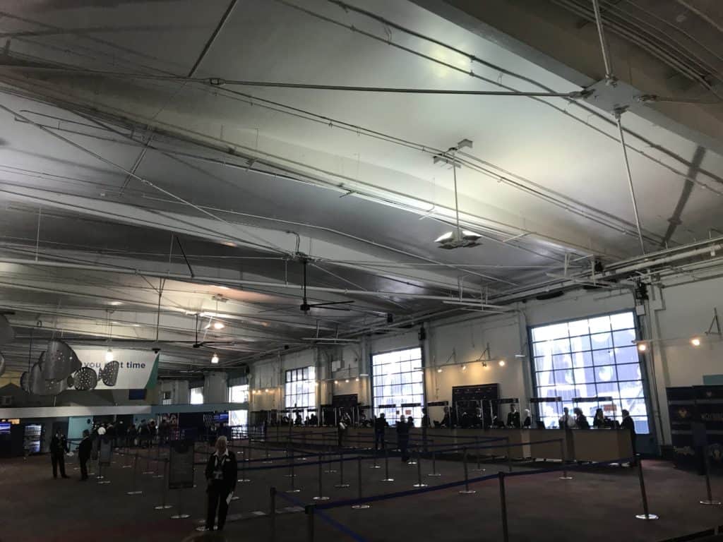 Empty Check-In Lines