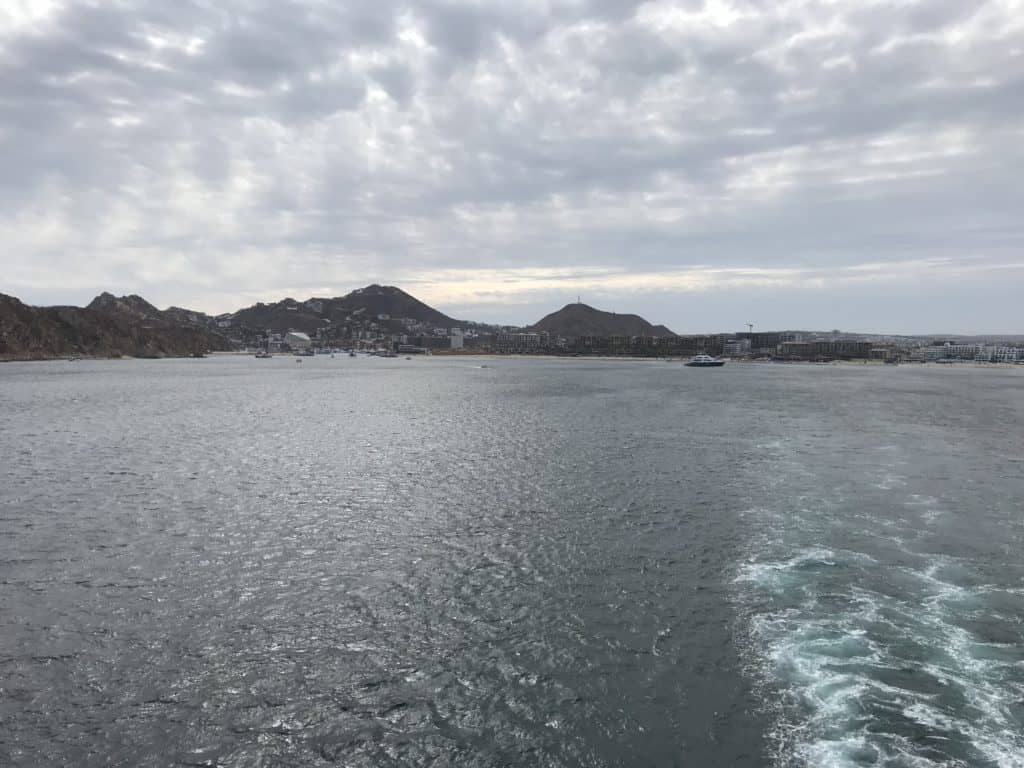 Leaving Cabo San Lucas