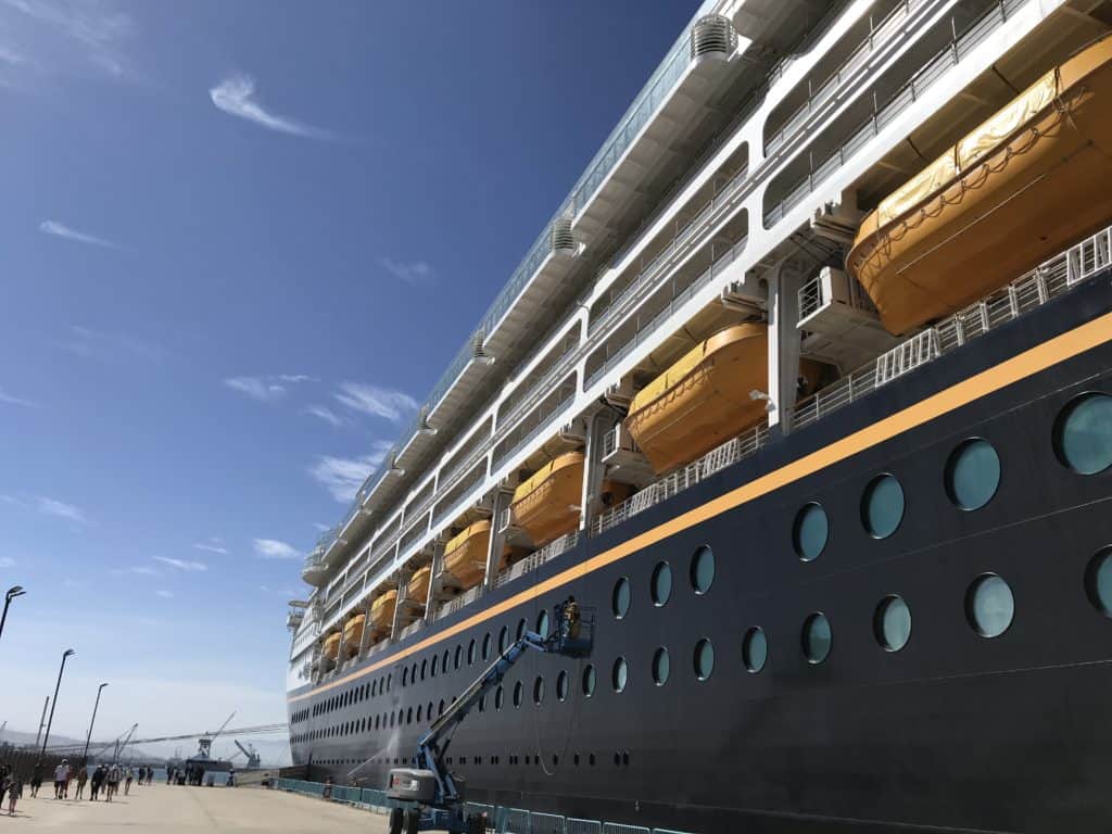 Disney Wonder in Ensenada