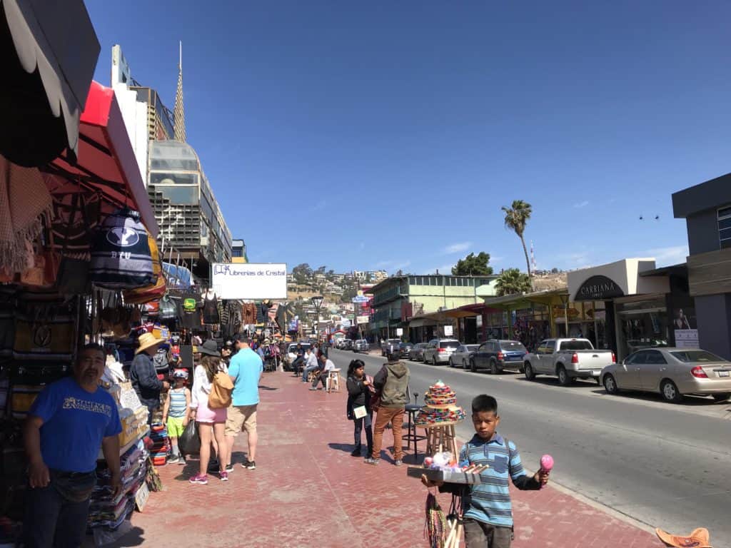 Main Street in Ensenada