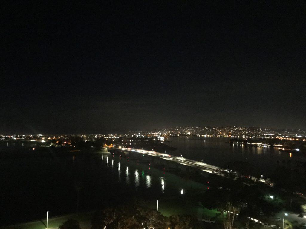 Mission Beach at Night