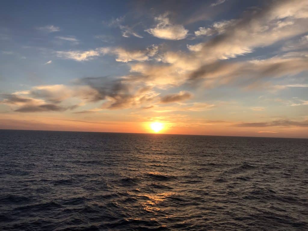 Sunset on the West Coast