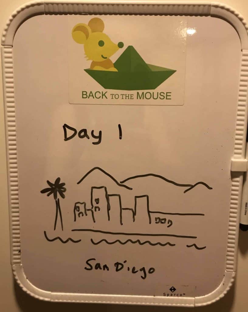 Day 1 - Boarding