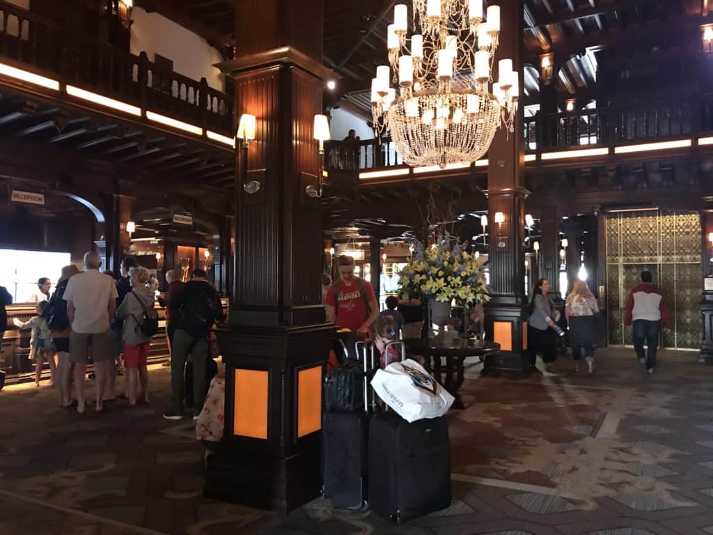 Lobby of the Hotel Del Coronado