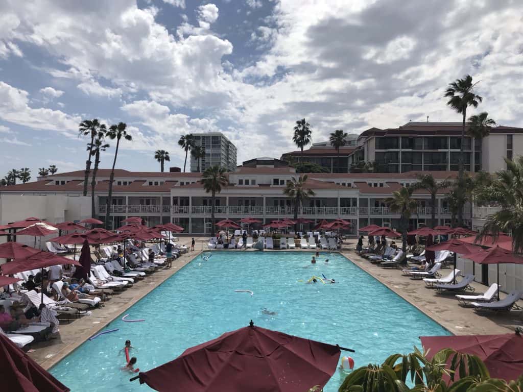 Pool at the Hotel Del Coronado