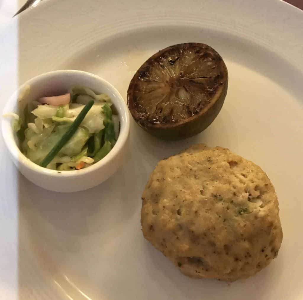 Davy Jone's Locker Rock Crab Cake