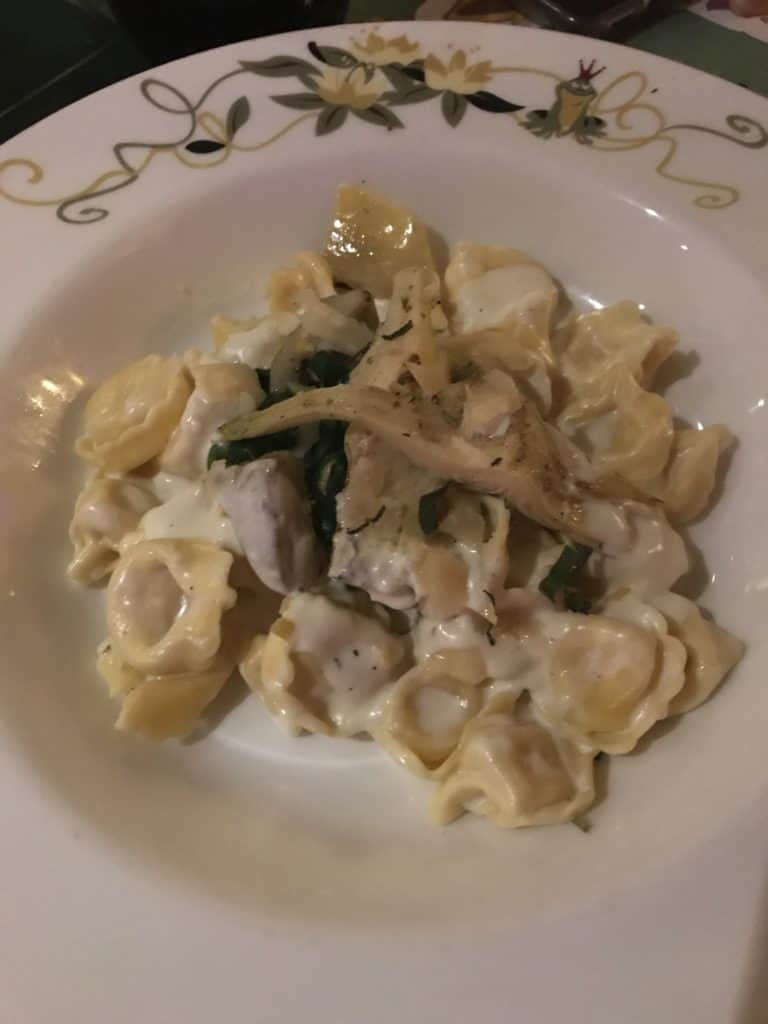 Eudora's Artichoke Ravioli