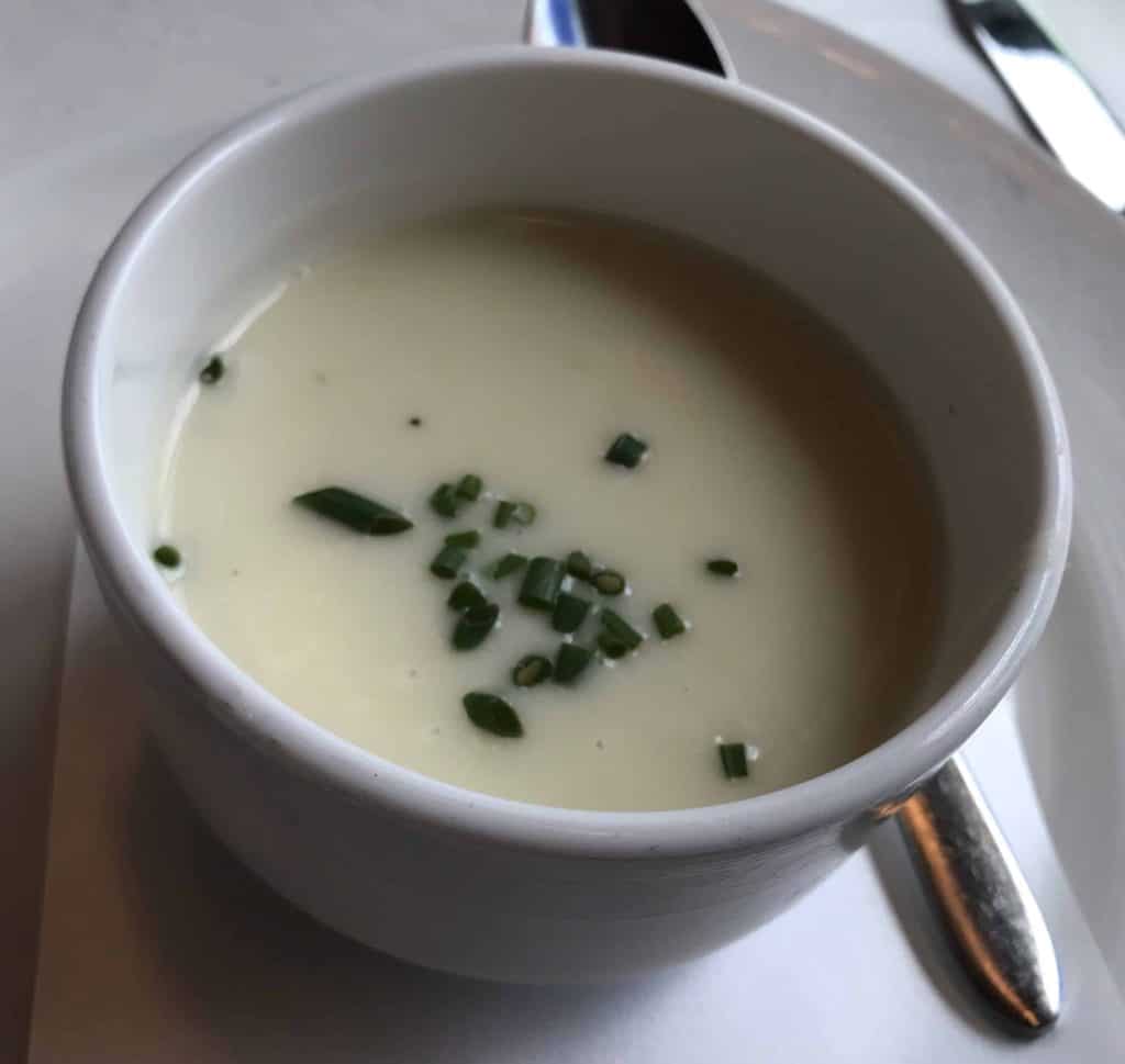 Leek and Potato Soup with Soda Bread
