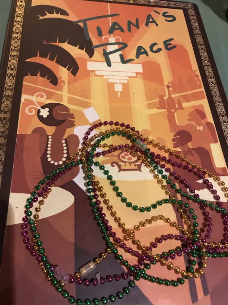 Menu Cover and Beads