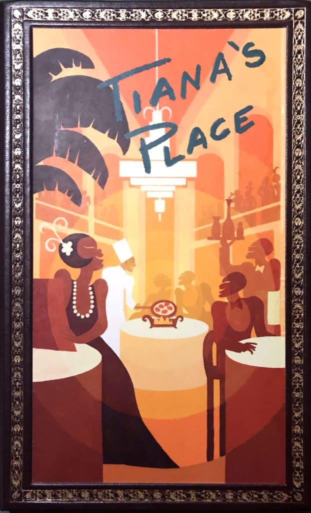 Tiana's Place Menu