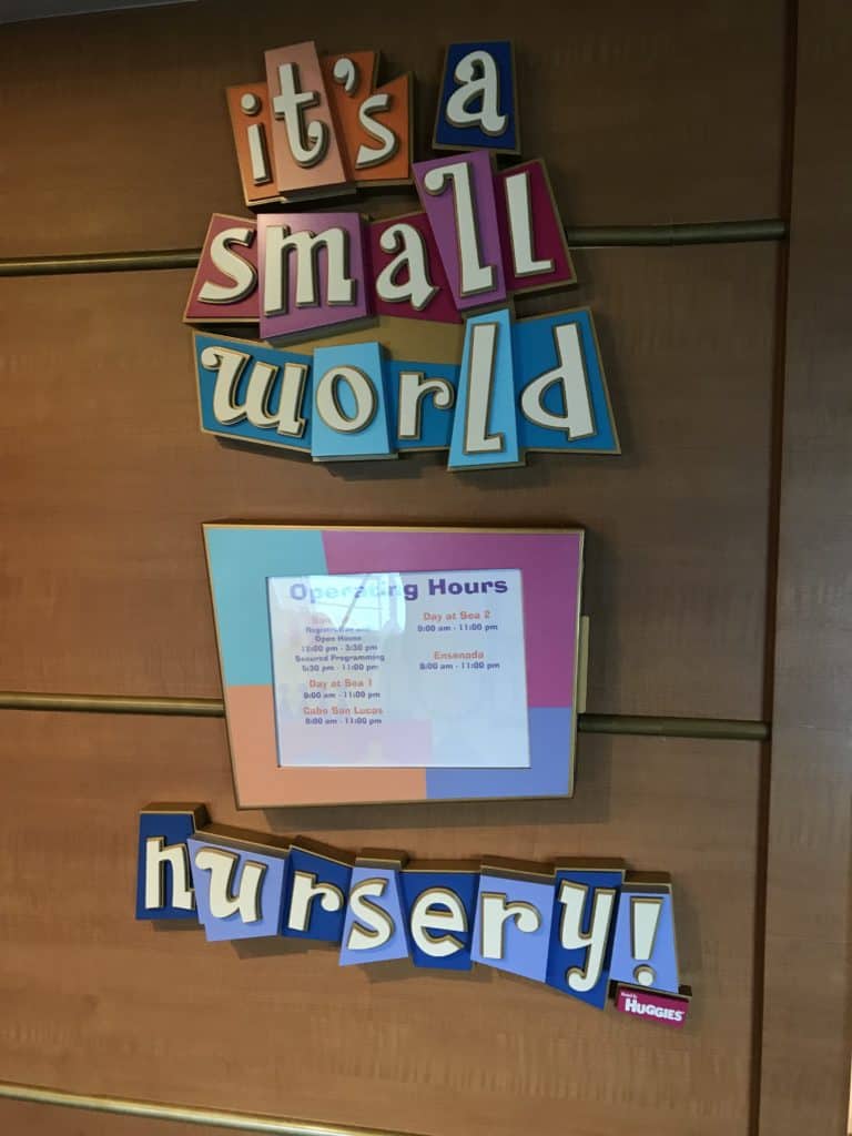 "it's a small world" nursery