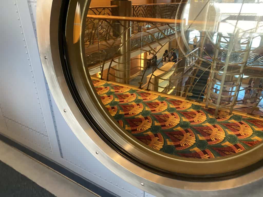 Hallway View Into the Atrium