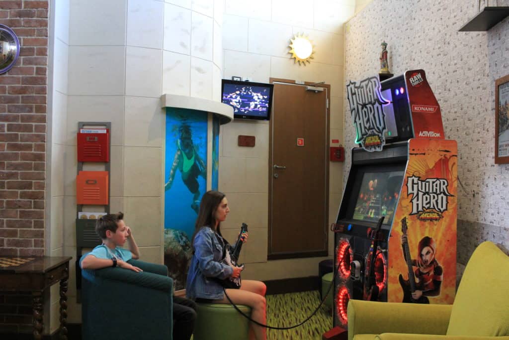 Back Area with Video Games