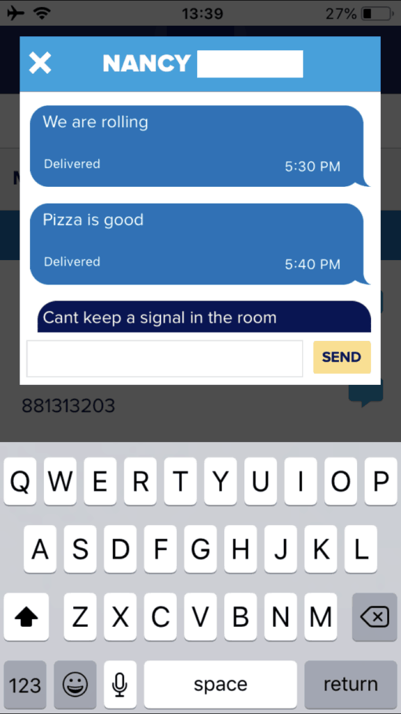 iQ Chat Feature
