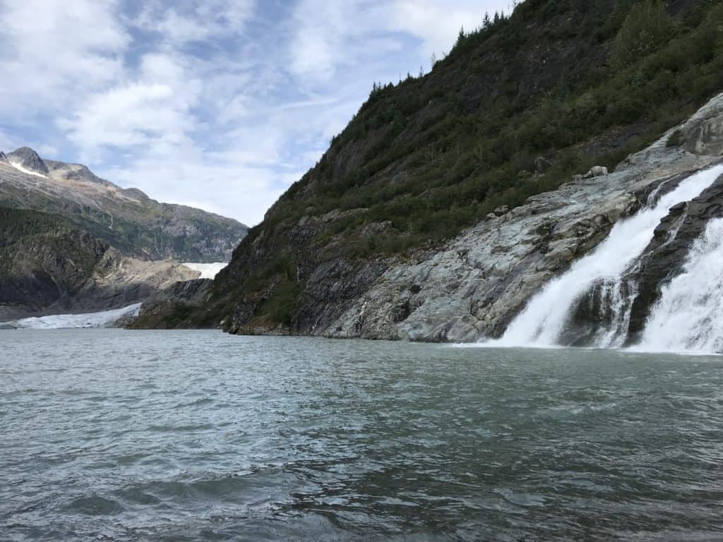 Mendenhall Glacier and Nugget Falls