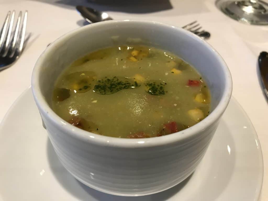 Roasted Poblano Pepper Soup
