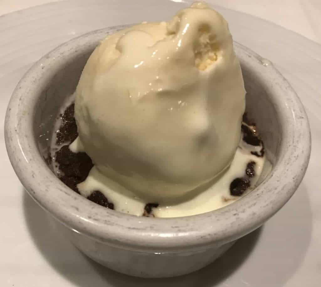 Warm Dark Chocolate Cookie