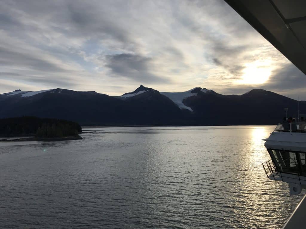 Entering Endicott Arm