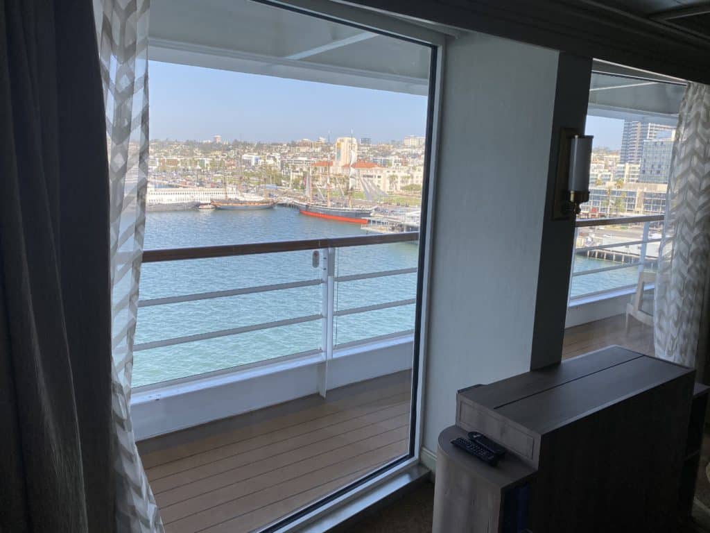 Looking out towards Verandah