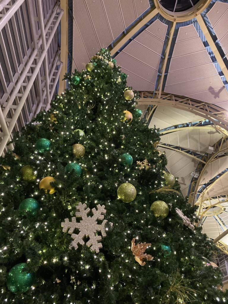 Christmas Tree at Reagan National Airport