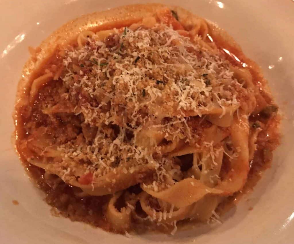 Tagliatelle Bolognese