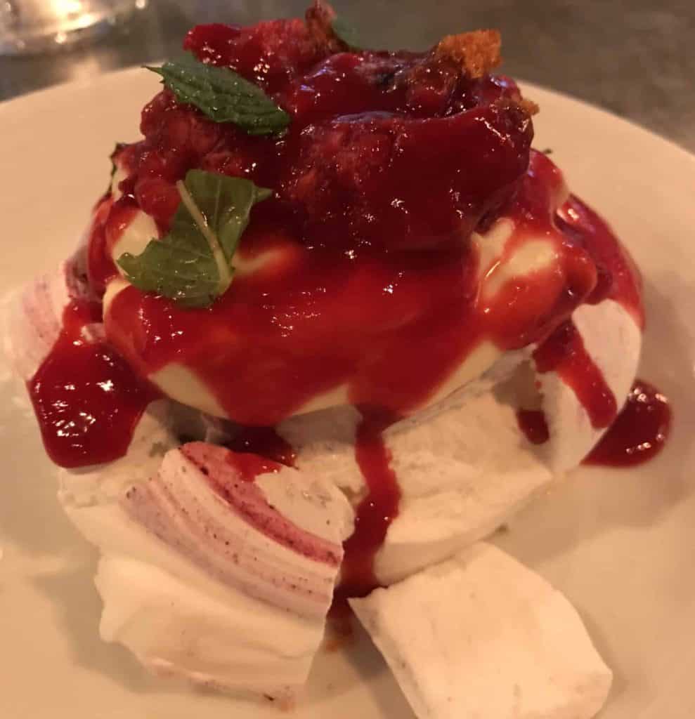 Raspberry Ripple Pavlova