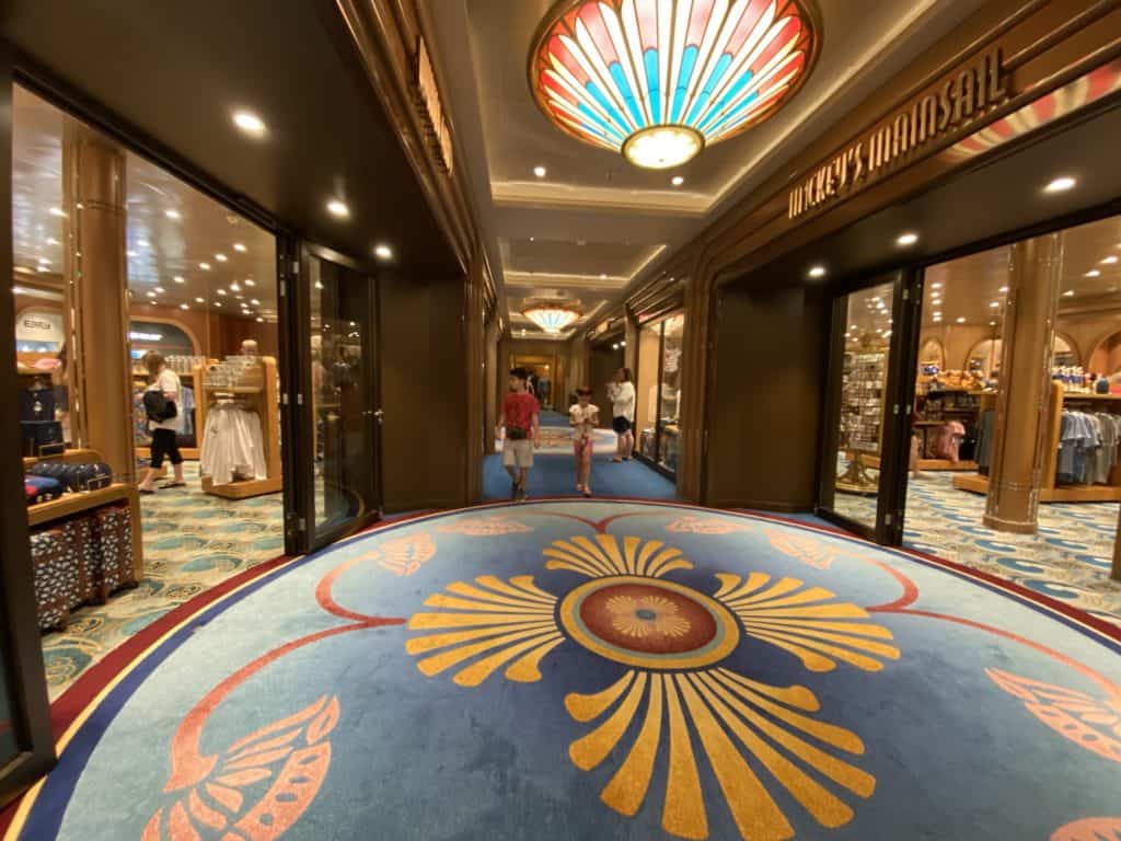 Shops on the Disney Wonder