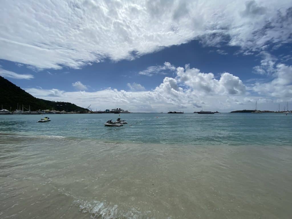 Beach at the Holland House