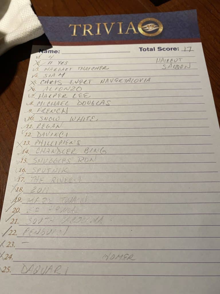 Winning Answers to Know It All Trivia