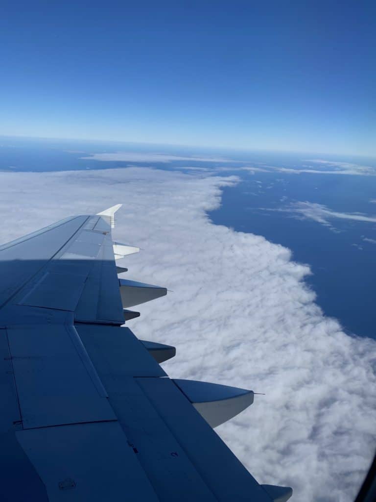 Flying to Charlotte
