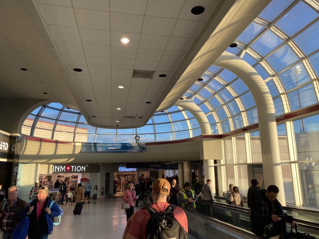 Connecting in Charlotte