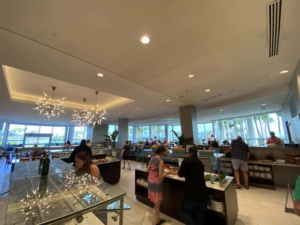 Breakfast Buffet Area