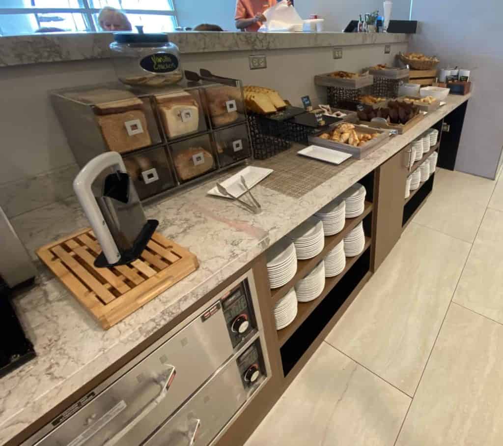 Breakfast Buffet Area
