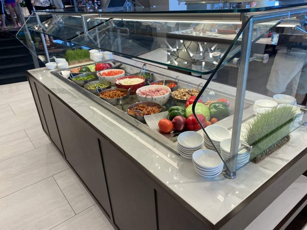 Breakfast Buffet Area