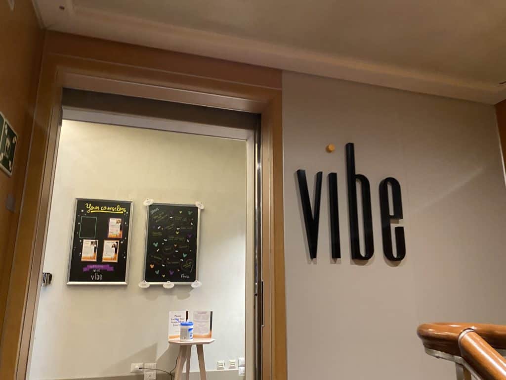 Entrance to the Vibe