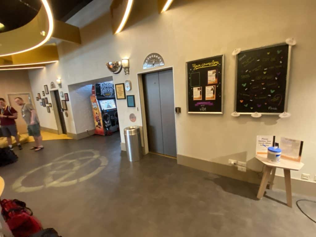 Inside the Entrance