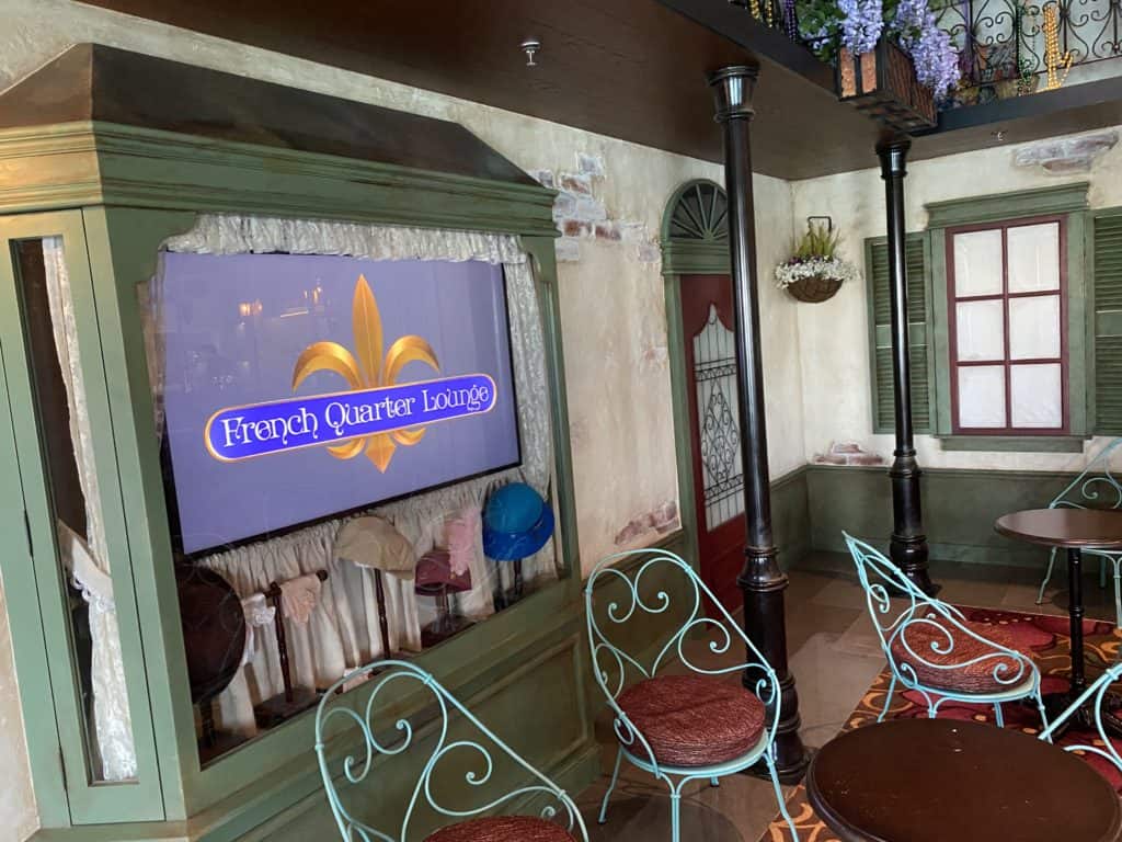 Right Side of the Lounge