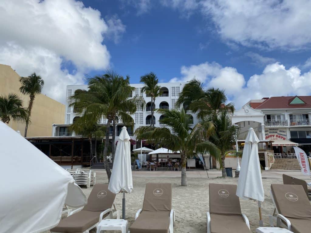 Chairs and Umbrellas