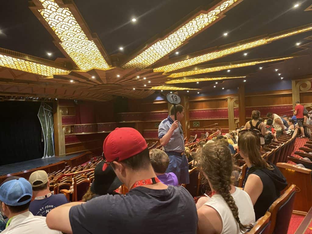 Waiting to Leave the Theater