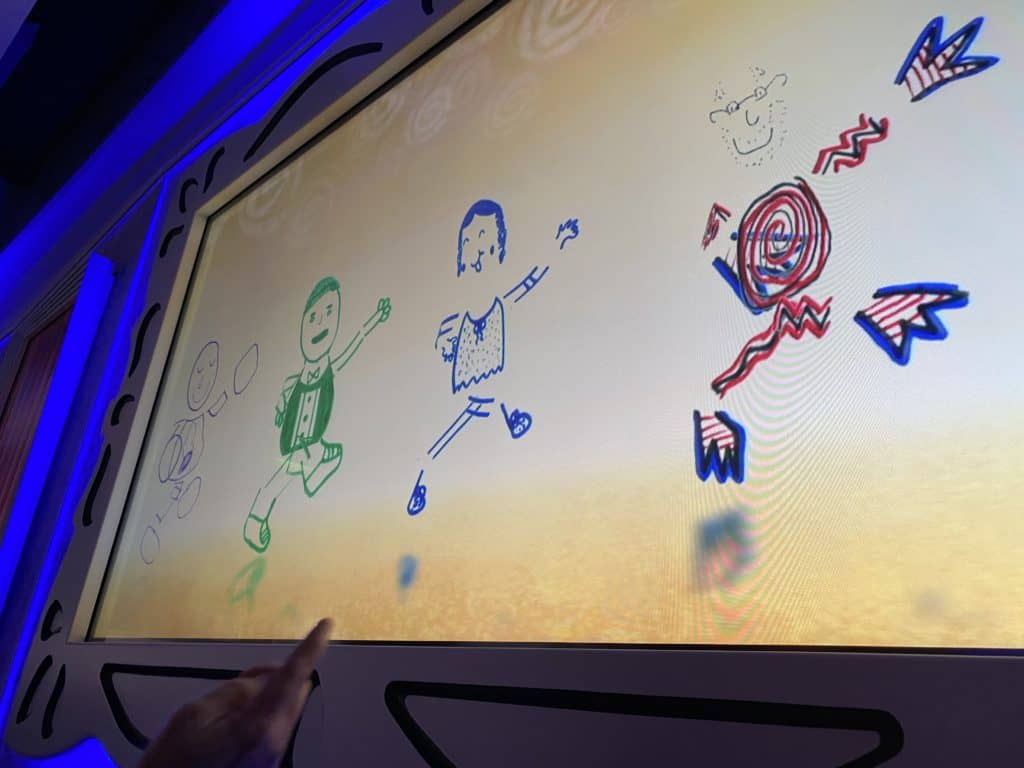 Joes Drawing Is the Star of the Show