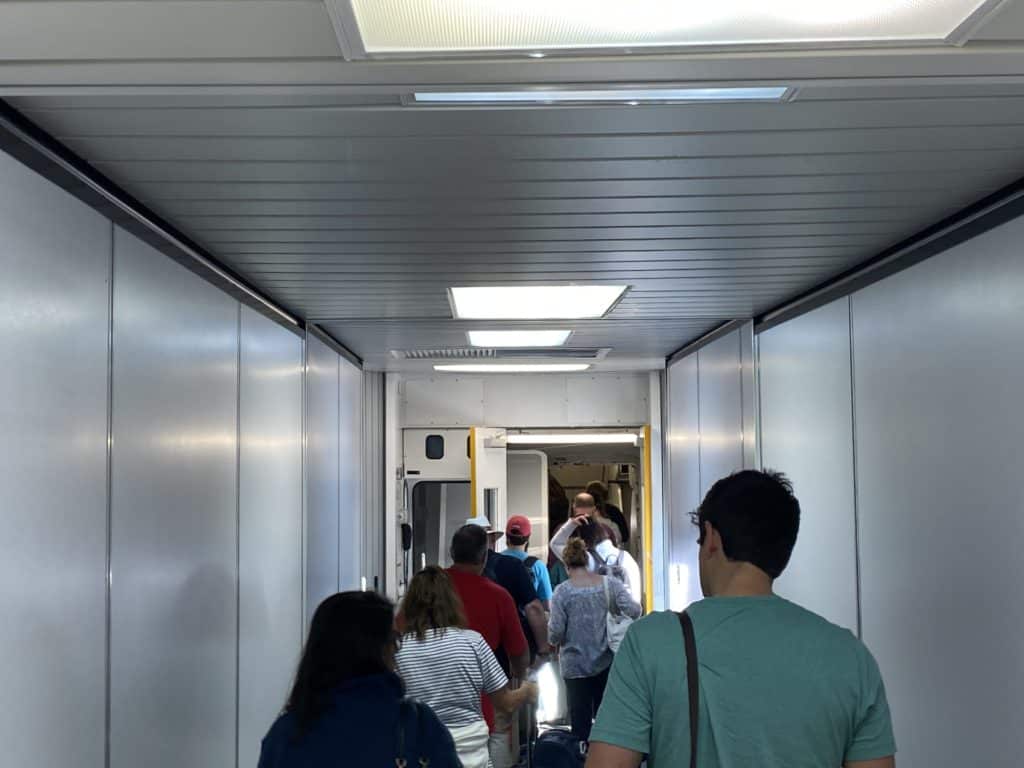 Boarding The Charlotte Flight