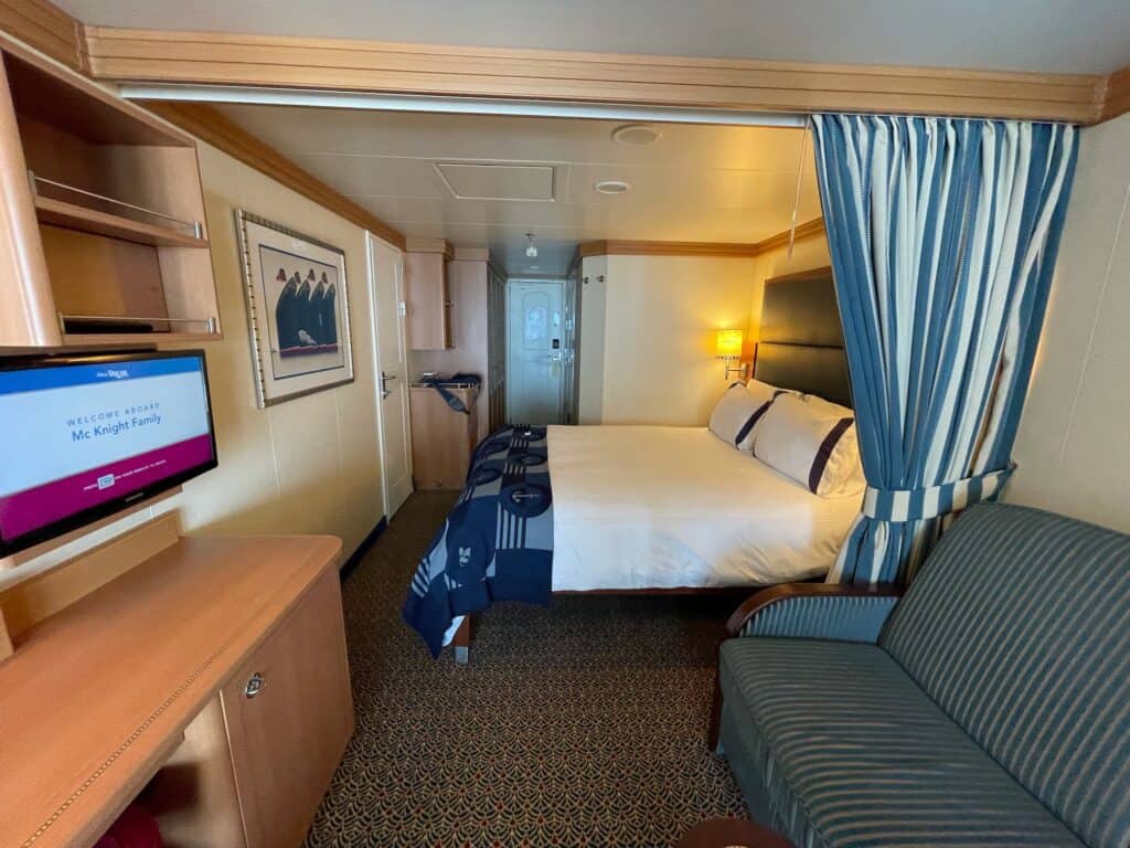 Looking at Bed from Verandah