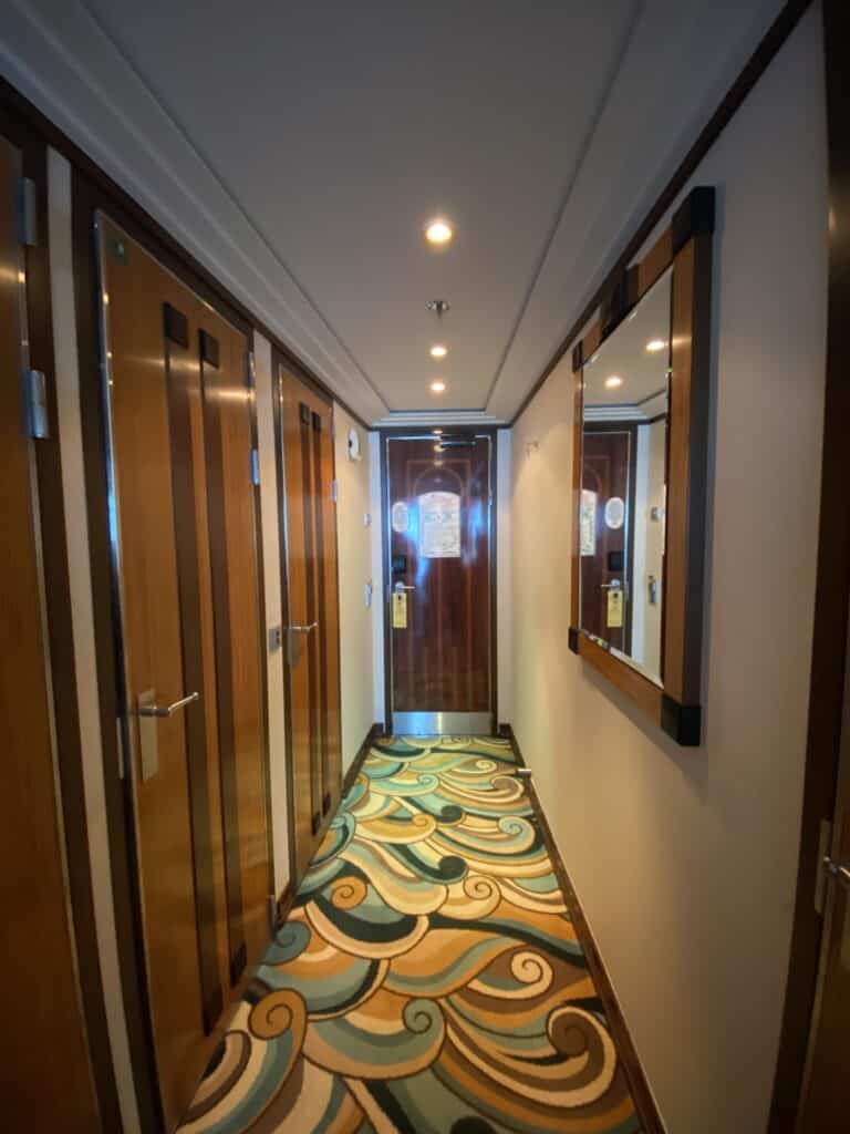 Looking back towards the door from Living Room