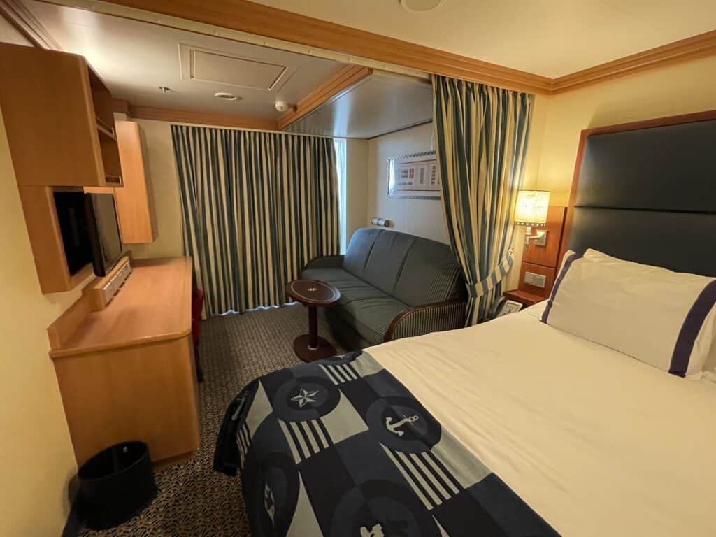 Looking into Stateroom from Hallway