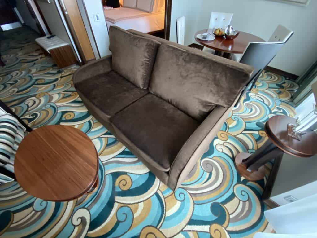 Couch, Table, and Side Table