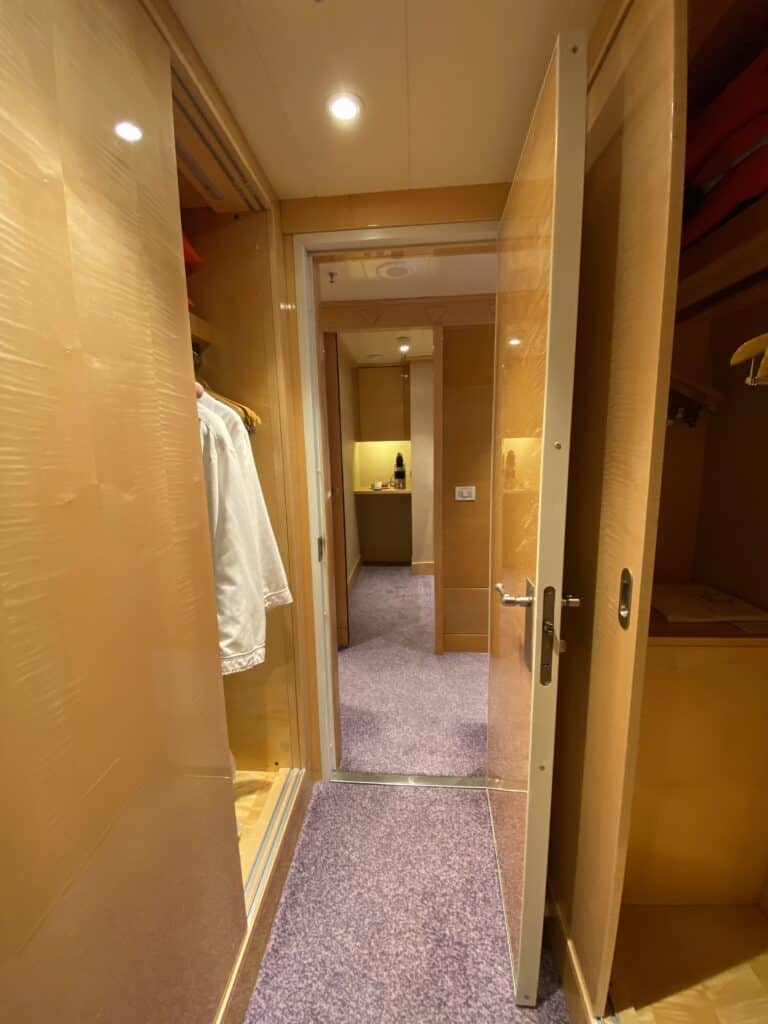 Closet Hallway Looking Towards Kitchen