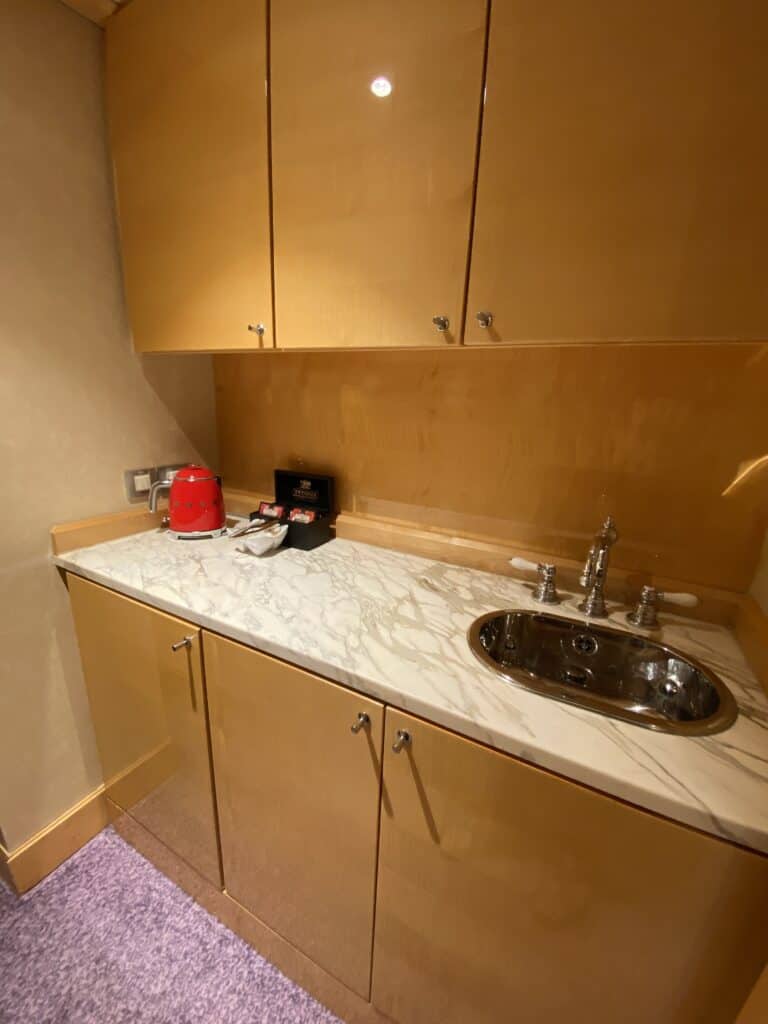 Tea Pot and Small Sink