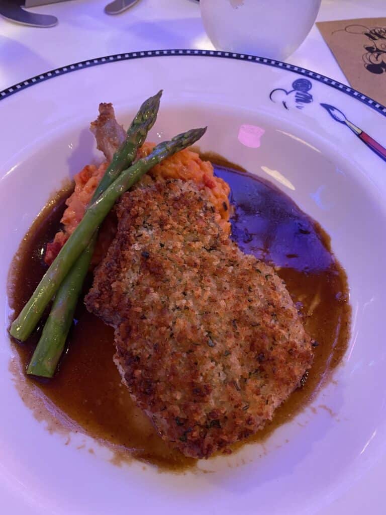 Herb Crusted Pork Chop