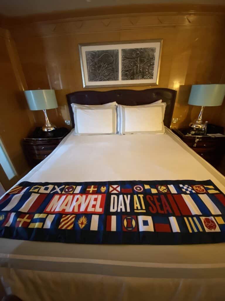 Master Bedroom on Marvel Day At Sea