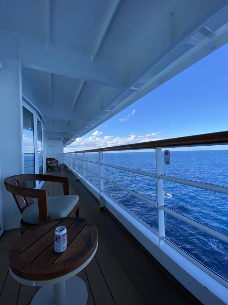 Verandah Looking from Forward to Aft